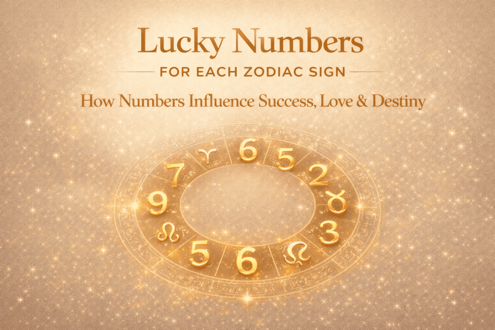 Lucky Numbers for Each Zodiac Sign: How Numbers Influence Success, Love & Destiny