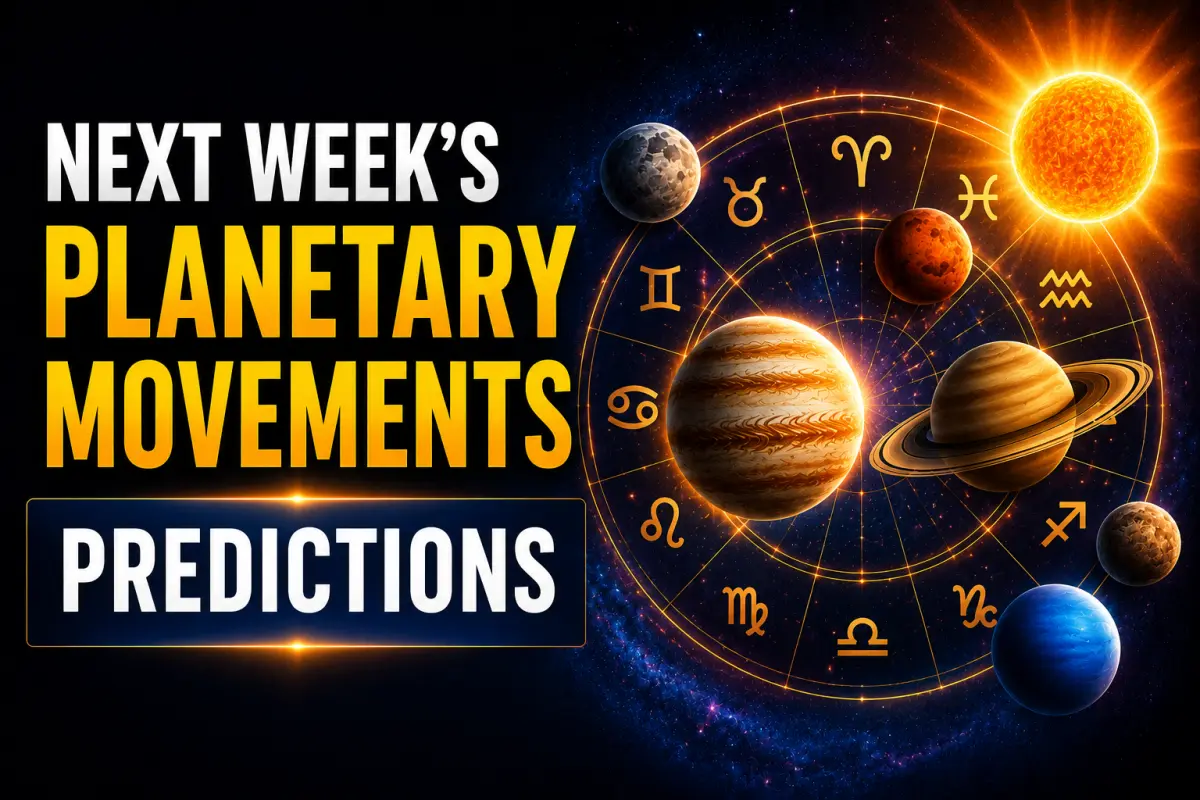 Next Week’s Planetary Movements: Powerful Astrology Predictions, Emotional Shifts & Unexpected Energy Changes