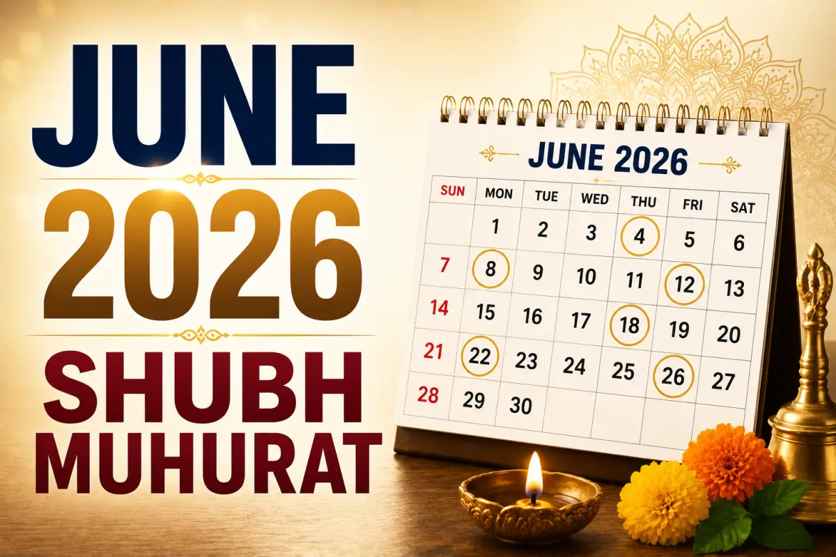 Shubh Muhurat in June 2026: Best Dates for New Beginnings, Purchases, Business & Important Decisions